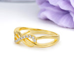 Unique Cluster Setting With 3-Prong Heart-Cut Moissanite Engagement Ring - Additional view
