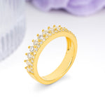 Unique and Luxurious Moissanite Wedding Ring - Additional view