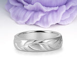 Continuous Twisting Branch Relief?Carved Statement Wedding Ring - Additional view