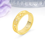 Classic Luxury Men's Moissanite Wedding Ring - Additional view
