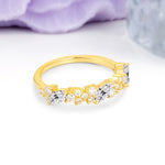 Distinctive And Luxurious 2-Prong Marquise Cut Lab Diamond Wedding Ring - Additional view
