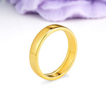 Sleek High?Polish Dome?Profile Unadorned Wedding Ring - Additional view