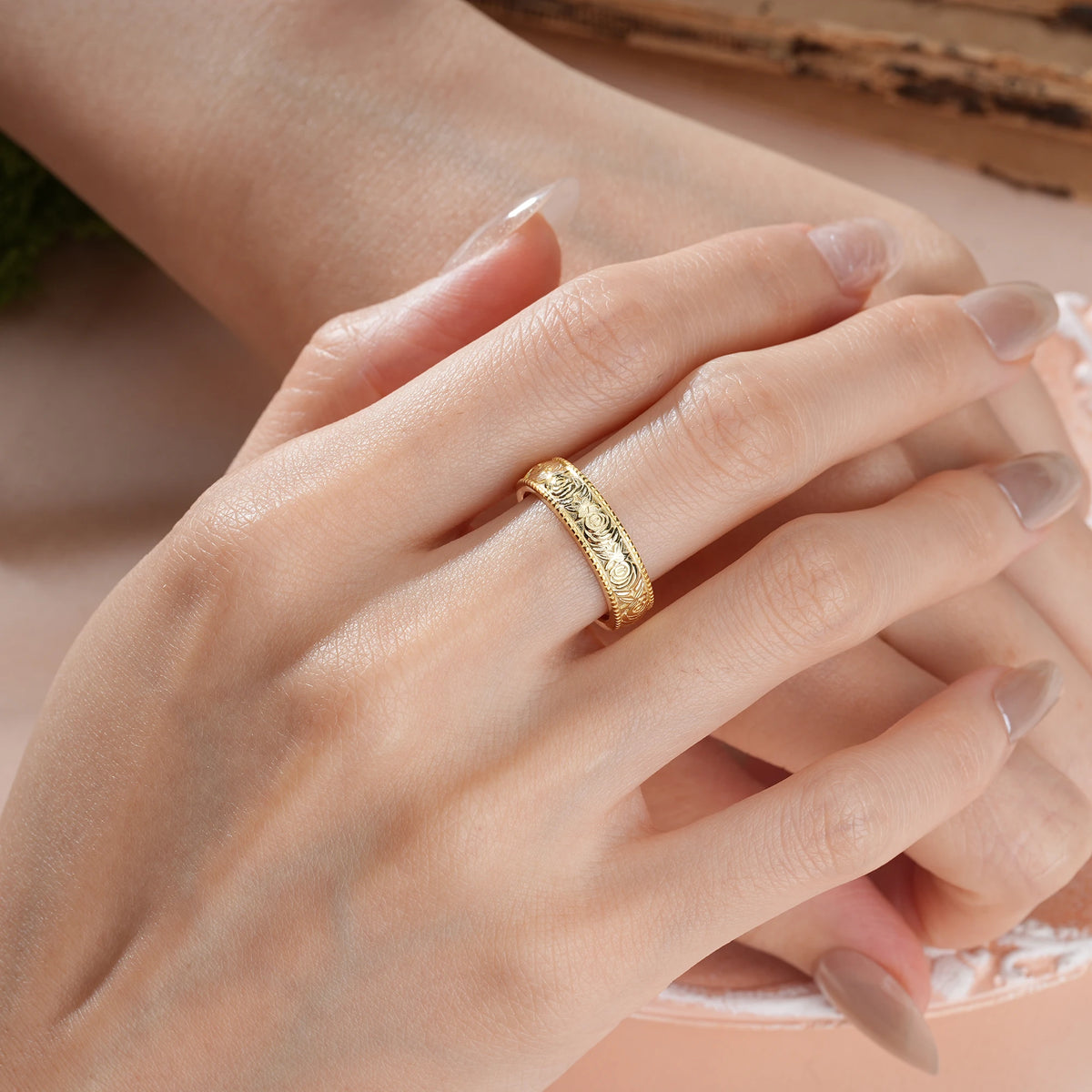 Moissanite Unique and Luxurious Men's Wedding Ring